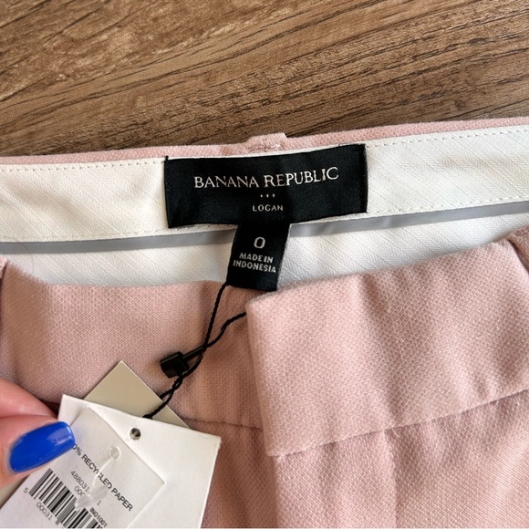 New with tags Banana Republic Logan pink dress pants - Picture 4 of 6